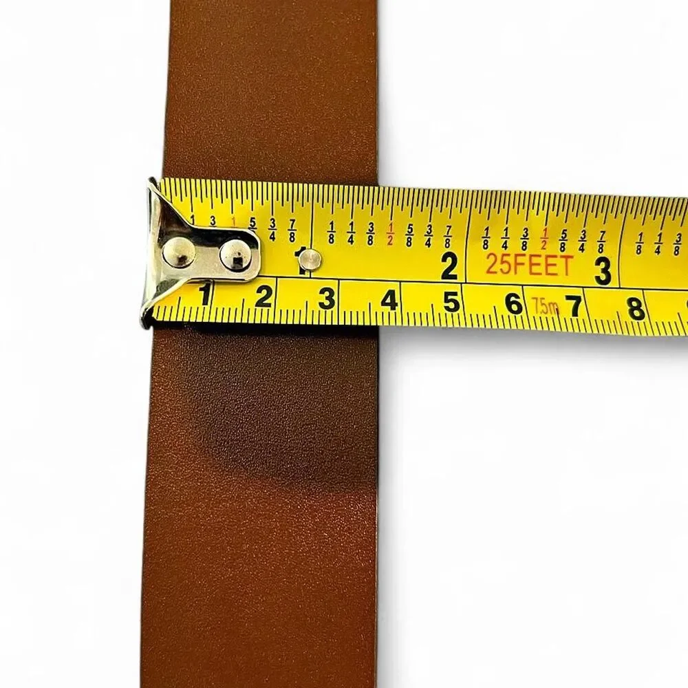 NWOT Timberland Men's Reversible 100% Premium Buffalo Leather Belt, Size 52